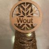 Houten kerstbal met naam - ijsster- type A - Afbeelding 3